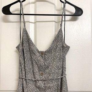 Leopard Print Button Down Dress